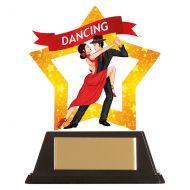 Mini-Star Ballroom Dance Acrylic Plaque 100mm : New 2019