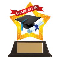 Mini-Star Graduation Acrylic Plaque 100mm : New 2019