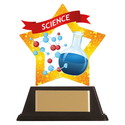 Mini-Star Science Acrylic Plaque 100mm : New 2019
