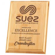 Bamboo Gaia Plaque 175x125x15mm : New 2022