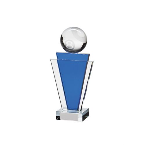 Victorious Crystal Football Cube Trophies Trophy 105mm FREE Engraving 