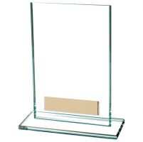 Warrior Jade Glass Trophy Award 125mm : New 2020