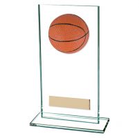 Horizon Jade Glass Basketball Trophy Award 160mm