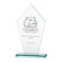 Jade Victory Crystal Trophy Award 215mm