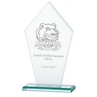 Jade Victory Crystal Trophy Award 235mm