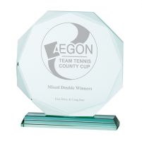 Jade Aspire Crystal Trophy Award 200mm