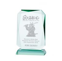 Jade Renegade Crystal Trophy Award 170mm