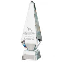 Astrea Crystal Obelisk Trophy Award 260mm