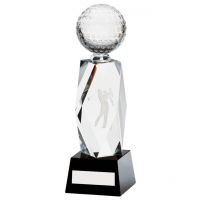 Astra Crystal Golf Trophy Award 195mm
