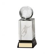 Sterling Football Trophy Award Crystal 150mm