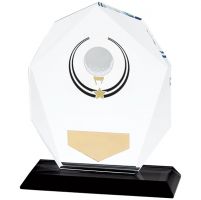 Glacier Golf Glass Trophy Award 120mm