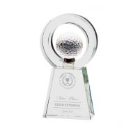 Navigator Golf Crystal Trophy Award 200mm