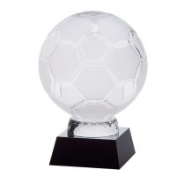 Empire 3D Football Trophy Award Crystal 300mm