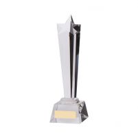 Liberty Star Optical Crystal Trophy Award 225mm