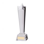 Liberty Star Optical Crystal Trophy Award 250mm