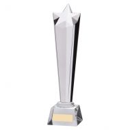 Liberty Star Optical Crystal Trophy Award 270mm