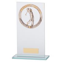 Jade Waterford Golf Nearest Pin Trophy Award 180mm