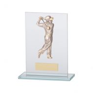 Jade Waterford Golf Male Trophy Award 140mm