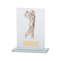 Jade Waterford Golf Male Trophy Award 140mm