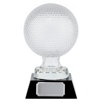 Supreme Golf Crystal Trophy Award 160mm : New 2019