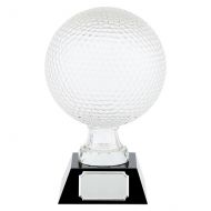 Supreme Golf Crystal Trophy Award 230mm : New 2019