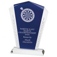 Unity Crystal Trophy Award 205mm : New 2020