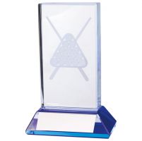 Davenport Pool and Snooker Crystal Trophy Award 110mm : New 2020