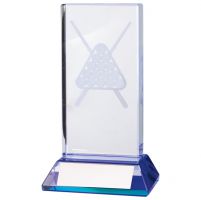 Davenport Pool and Snooker Crystal Trophy Award 120mm : New 2020