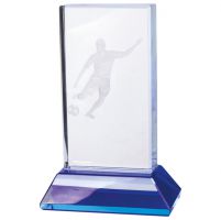Davenport Football Crystal Trophy Award 110mm : New 2020
