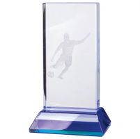 Davenport Football Crystal Trophy Award 120mm : New 2020