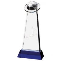 Stellar Football Crystal Trophy Award 210mm : New 2020