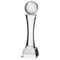 Quantum Golf Crystal Trophy Award 240mm : New 2020