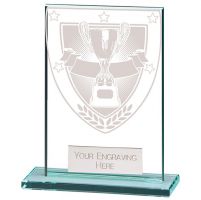 Millennium Achievement Jade Glass Award 80mm : New 2022