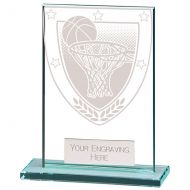 Millennium Basketball Jade Glass Award 80mm : New 2022