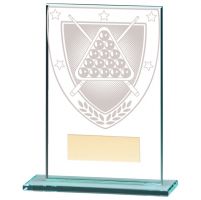 Millennium Snooker Jade Glass Trophy Award 125mm : New 2020