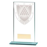 Millennium Snooker Jade Glass Trophy Award 160mm : New 2020