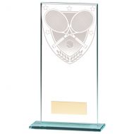 Millennium Tennis Jade Glass Award 180mm - CR20394E