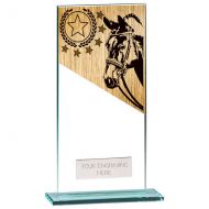 Mustang Equestrian Jade Glass Award 180mm : New 2022