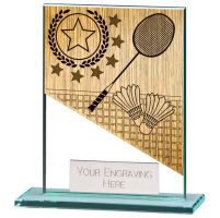 Mustang Badminton Jade Glass Award 110mm : New 2022