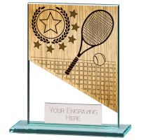 Mustang Tennis Jade Glass Award 110mm : New 2022