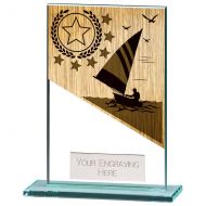 Mustang Sailing Jade Glass Award 125mm : New 2022