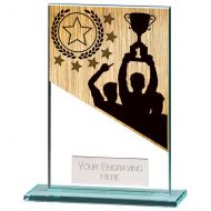 Mustang Achievement Jade Glass Award 125mm : New 2022