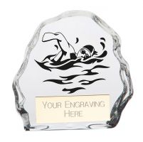 Mystique Swimming Glass Award 75mm : New 2022