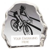 Mystique Cycling Glass Award 75mm : New 2023