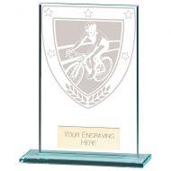 Millennium Cycling Jade Glass Award 125mm : New 2023
