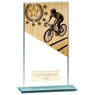 Mustang Cycling Jade Glass Award 125mm : New 2023