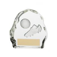 Sub-Zero Football Trophy Award Glass 75mm