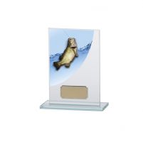 Angling - Fishing Colour-Curve Jade Crystal Trophy Award 140mm