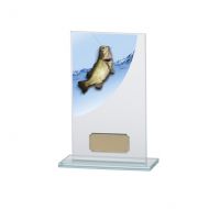 Angling - Fishing Colour-Curve Jade Crystal Trophy Award 160mm