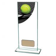 Tennis Colour-Curve Jade Crystal Trophy Award 200mm